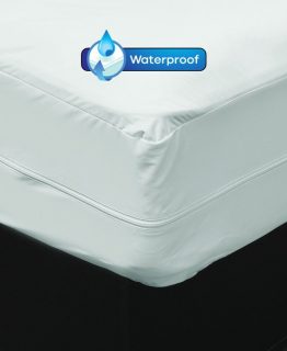 Matress Protector Box Spring Encasement Zippered Cover Pad Bed Bug Protection 