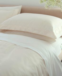 King size Flat Sheets bone color