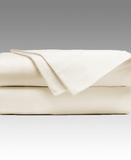 Full size Flat bed Sheet, T200, Bone color