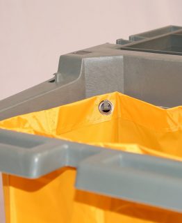 Vinyl Bag for Housekeeping Cart "Yellow" Color