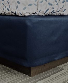 Box Spring cover navy color - Bedding Collection