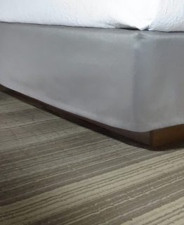 Box Spring Cover Slate Color - Hotel Bedding collection
