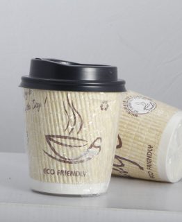 9oz Rippled Cup Lids - AGH Supply