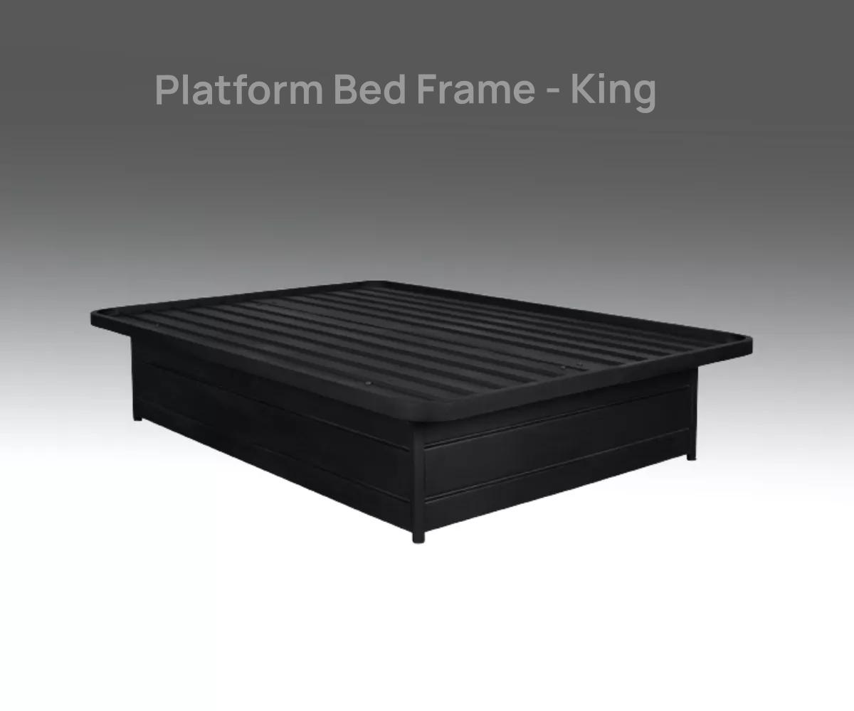 King Size Platform Bed Frame | Agh Supply