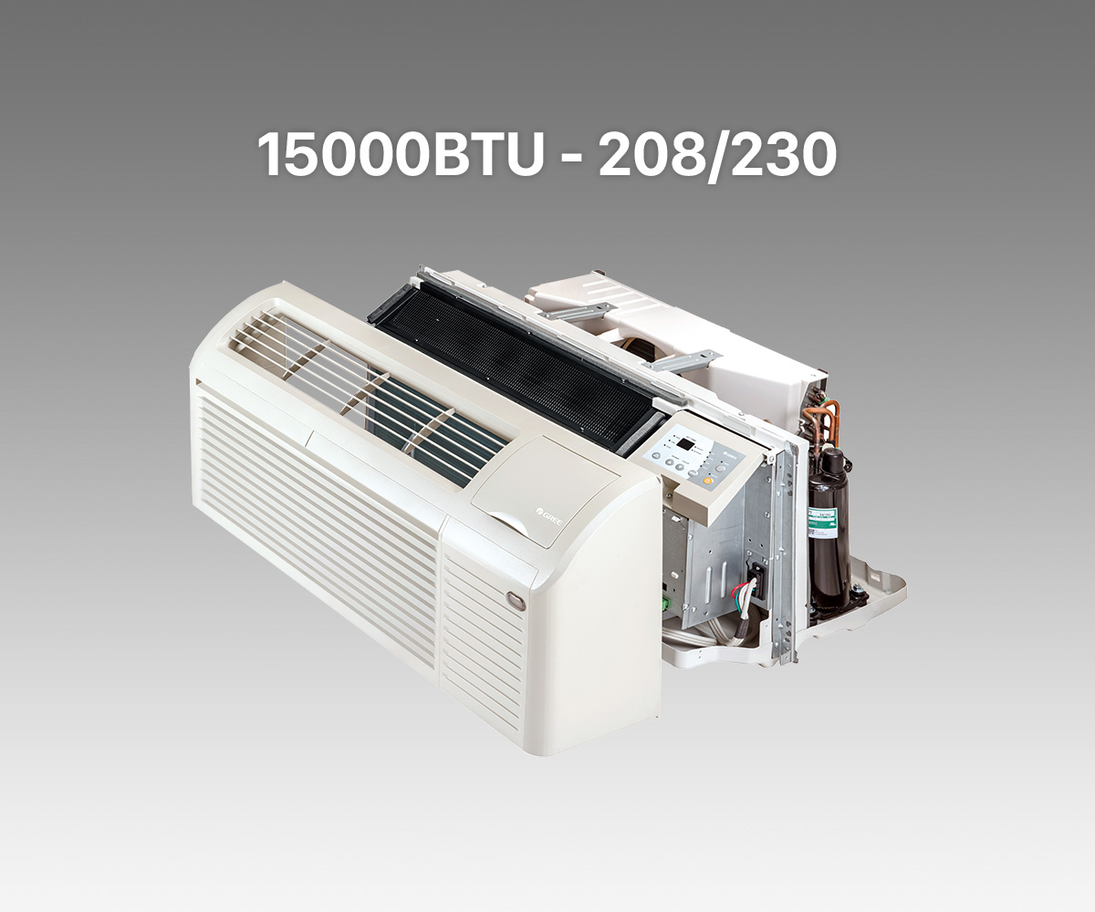 Coastal Protection -42" Air Conditioner 15000BTU Cooling With Electric Heating 208/230V, 2.45KW, 3.4KW & 5KW, 20Amps