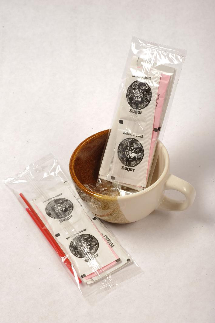 Deluxe Coffee Condiment Kits, Two Pack 500cs