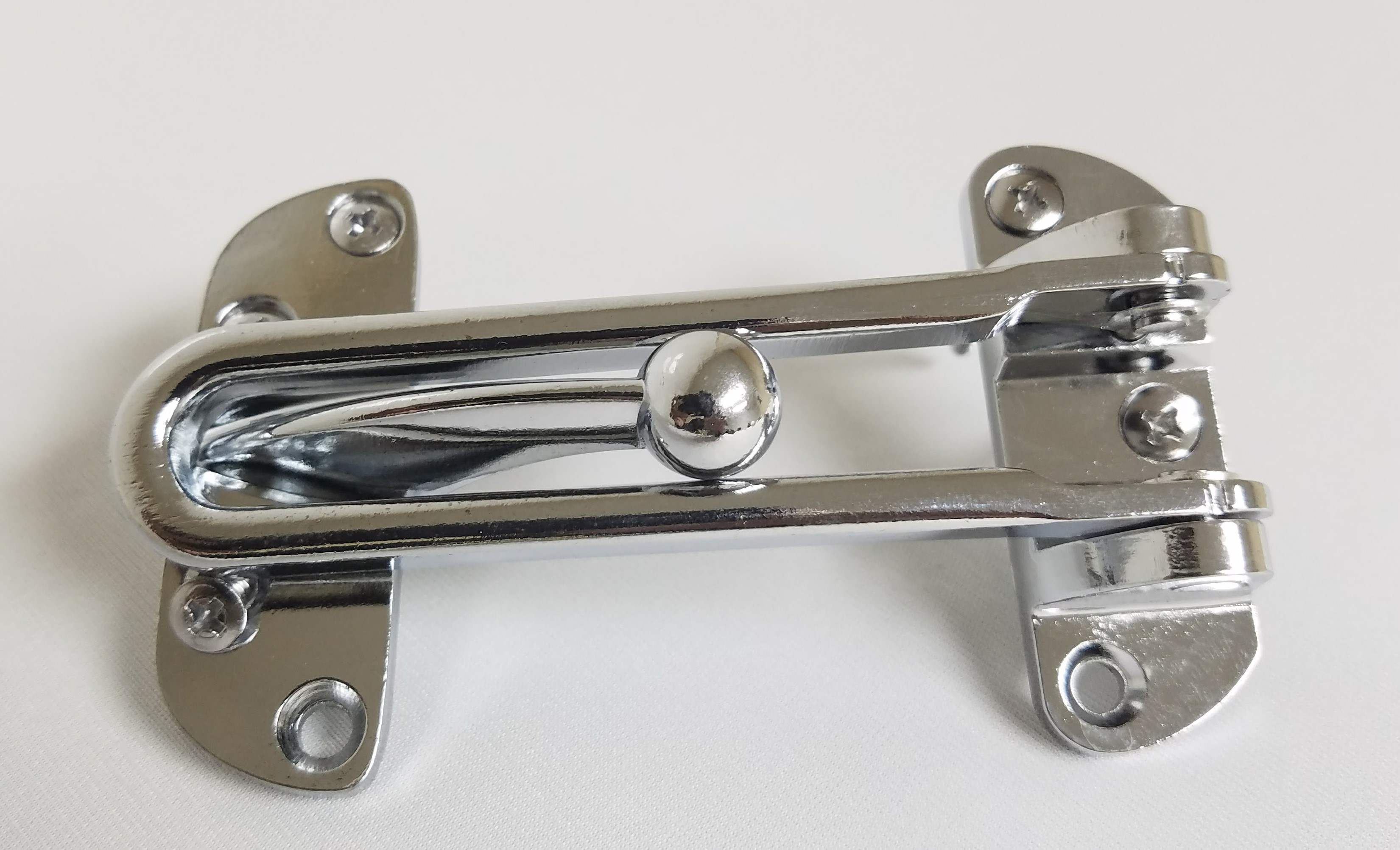 Door Guard with Ball Bearing Polish Chrome # BBDHG88_US26 - 10 pcs/case