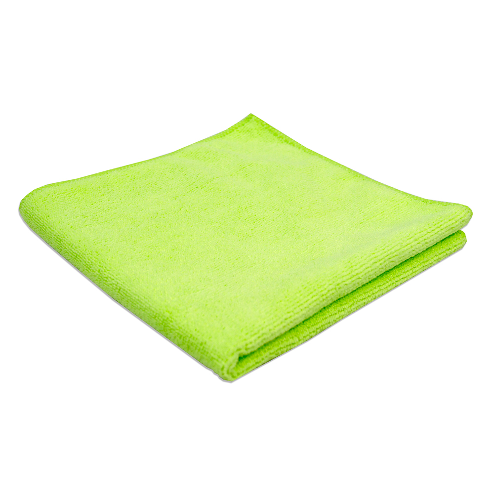 16x16 Green Color Microfiber Towels