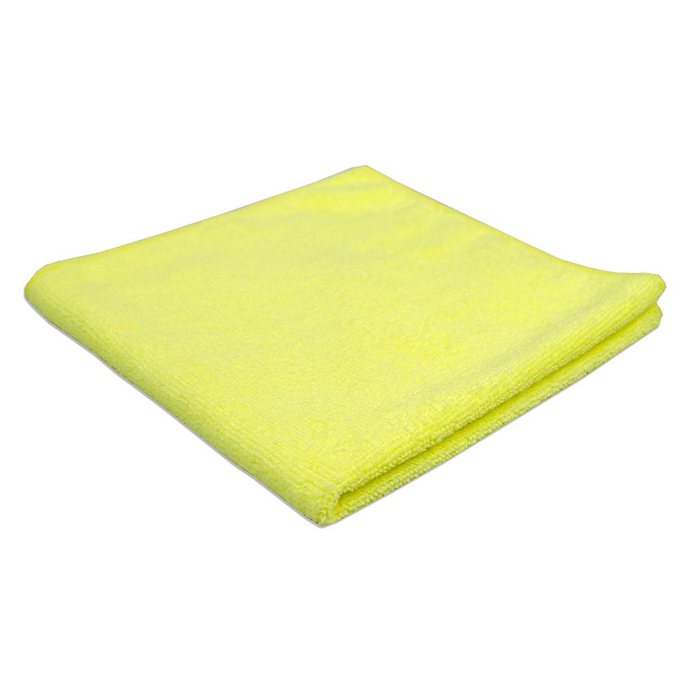 Microfiber Towels, 16"x16"-50g, Yellow Color