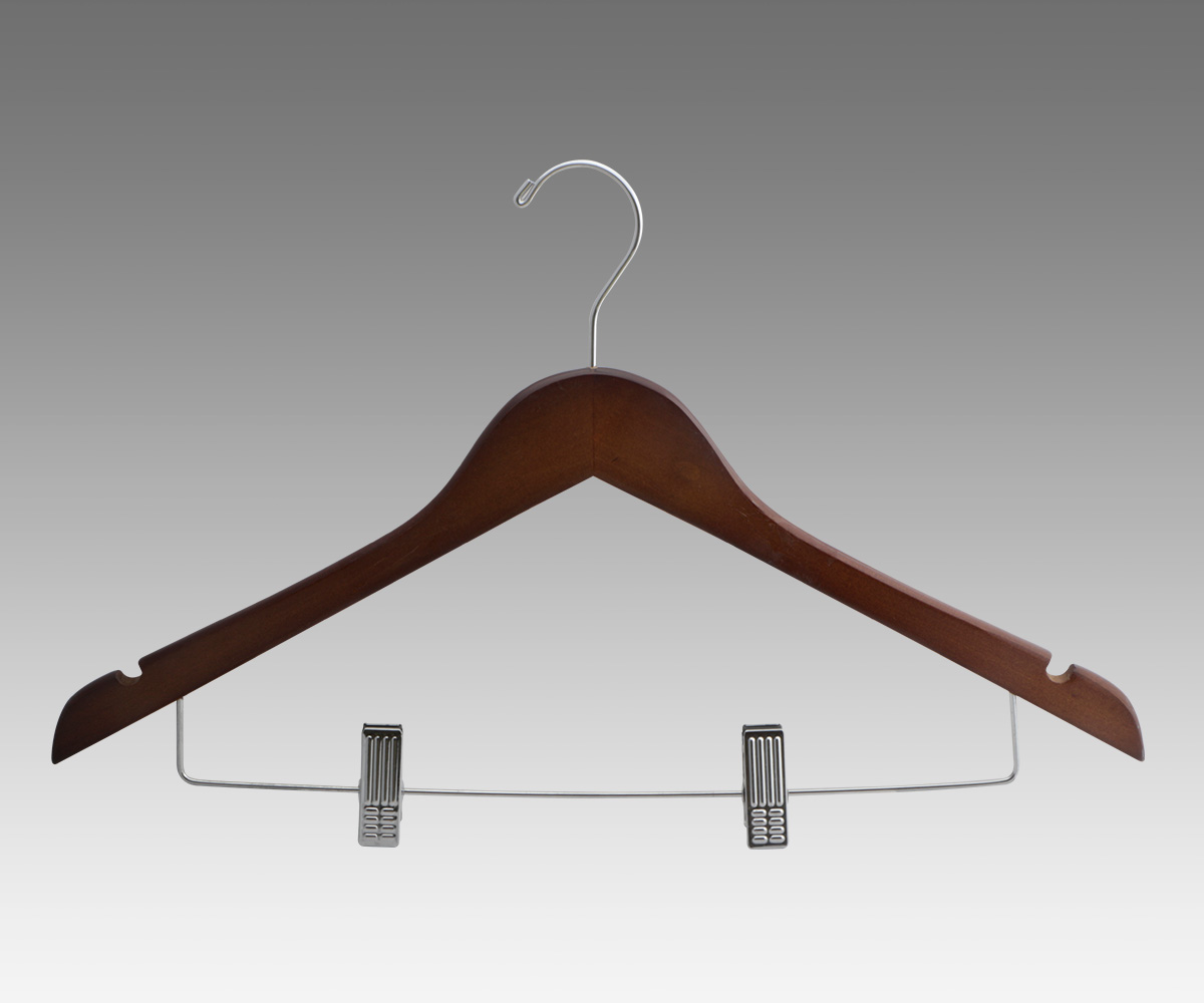 Women's Hanger, Open Hook, Mahogany, 100/cs