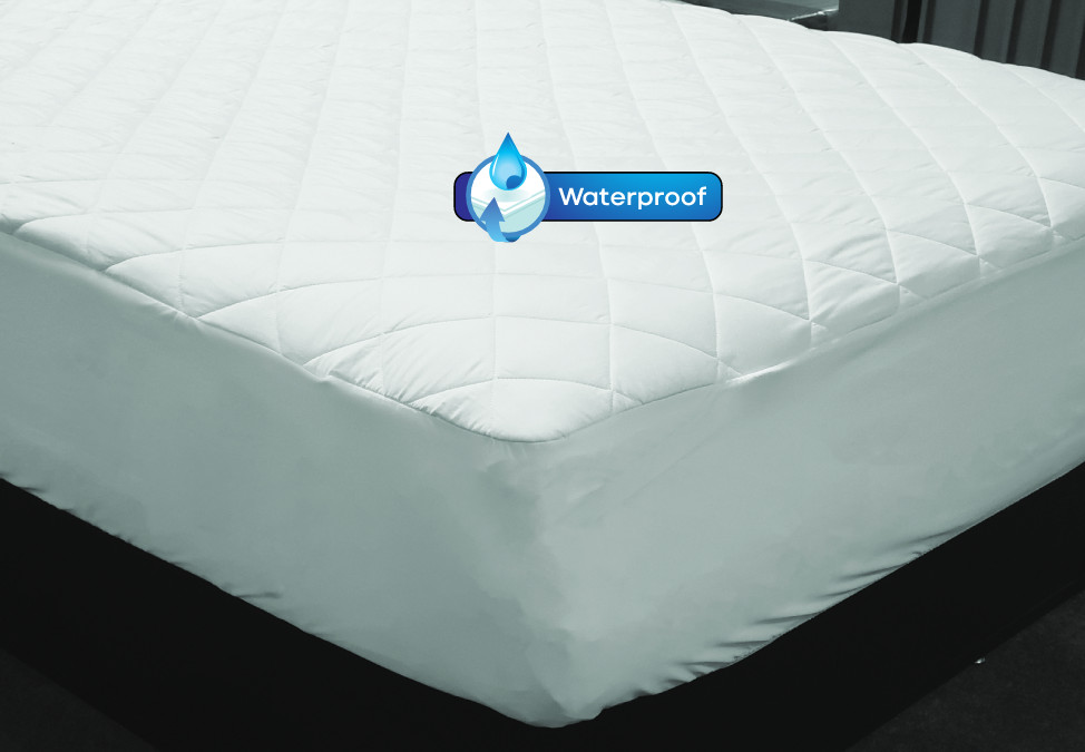 54"x80"x12" Full XL Quilted Mattress Pad Waterproof, 8oz fill - 10 pcs/case