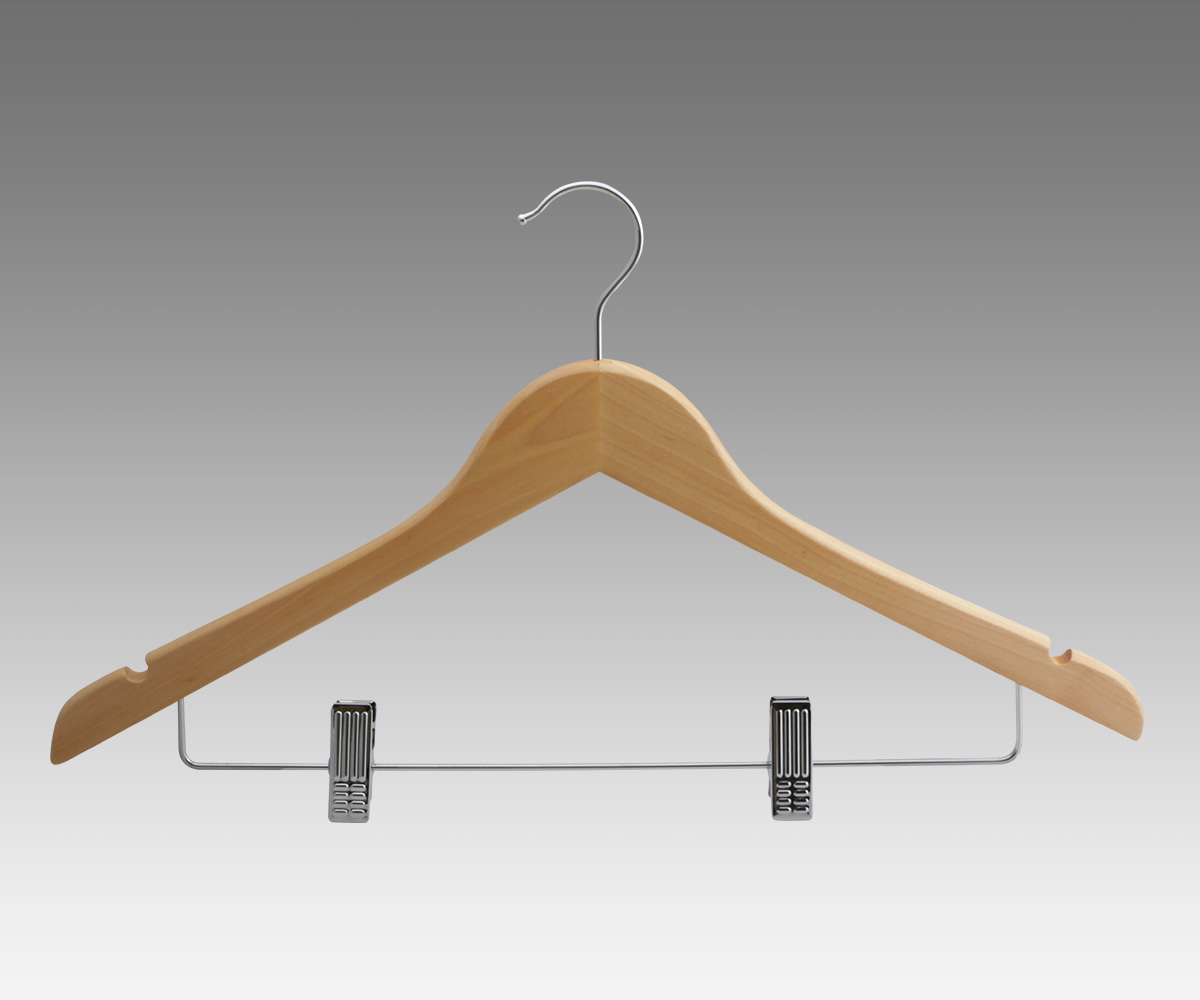 Women's Hanger, Open Hook, Natural, 100/cs