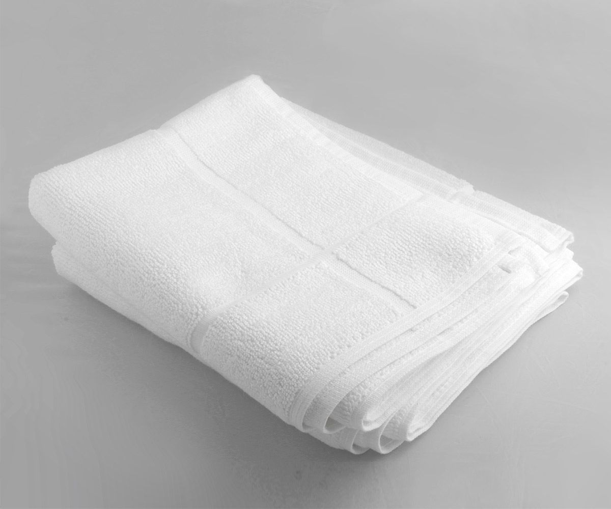 Bath Towel 20x40, 5.50 Lb/Dz, 86/14Polyester, DOUBLE CAM