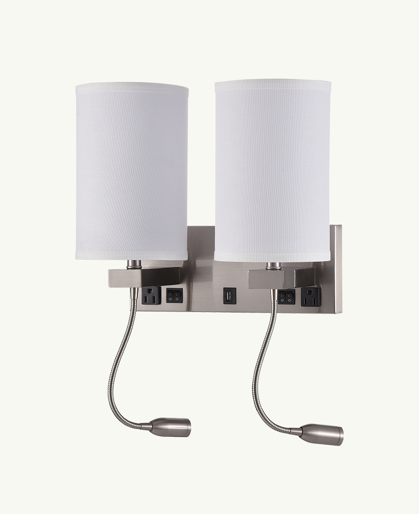 Yellow Sapphire Double Wall Lamps