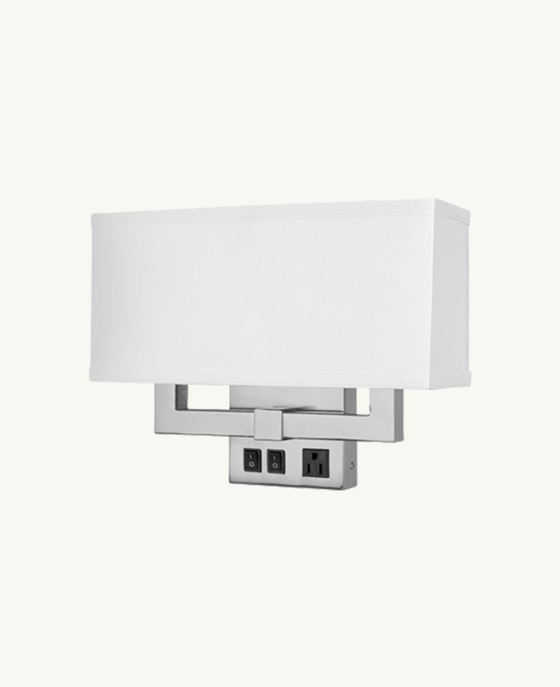 Blue Sapphire Double Wall Lamps