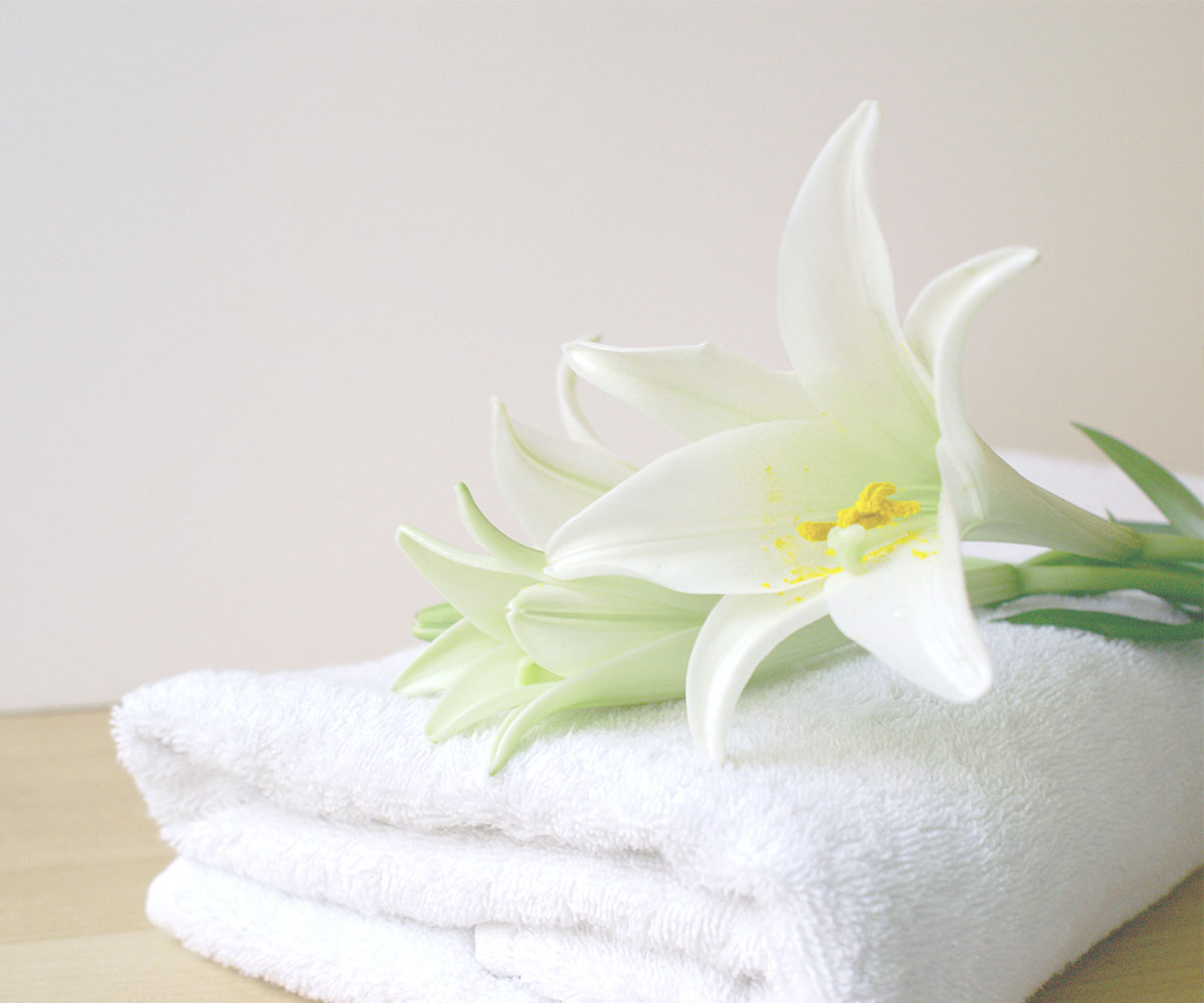 24" x 48" -8.0lbs, Cam Border Bath Towel, 86% Cotton-14% Polyester, 5dz per case