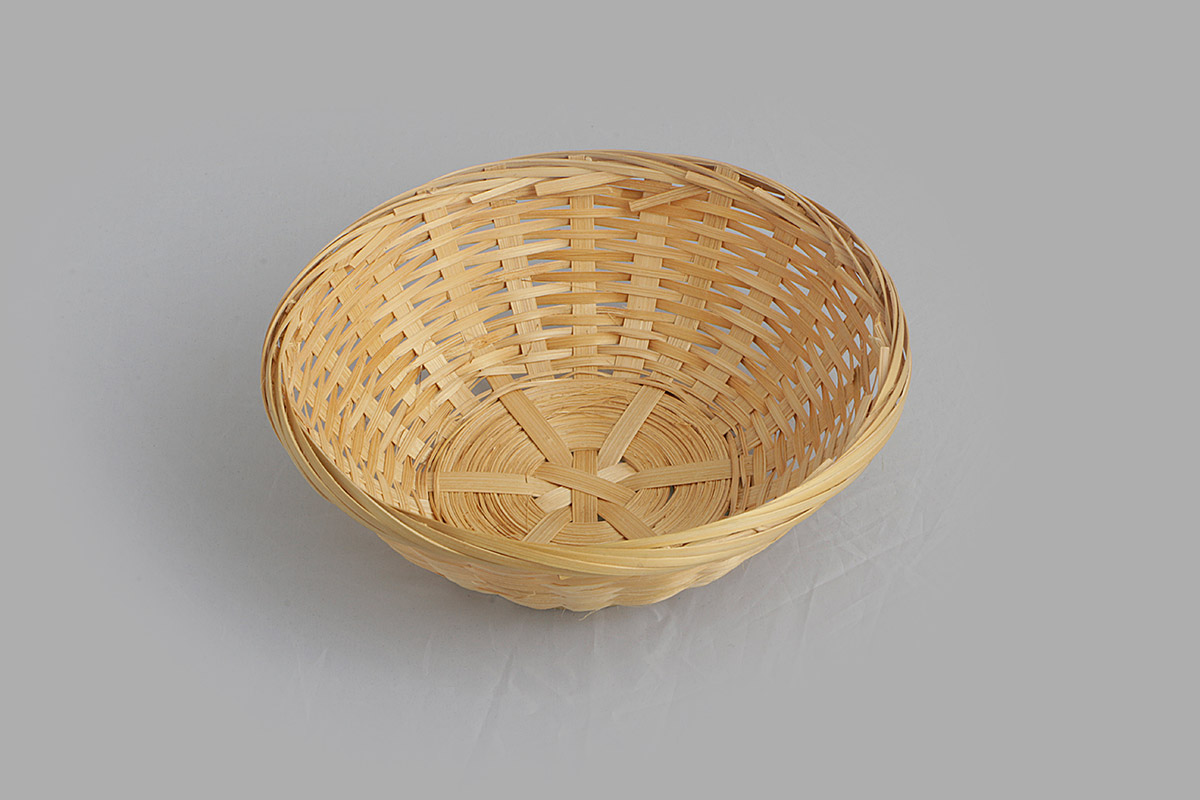 Wicker Basket 6", Round, 25/cs