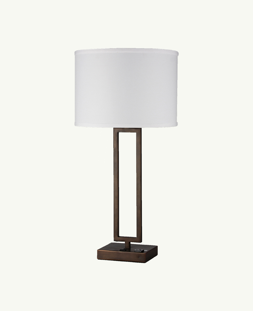 Yellow Sapphire Side Table Lamps