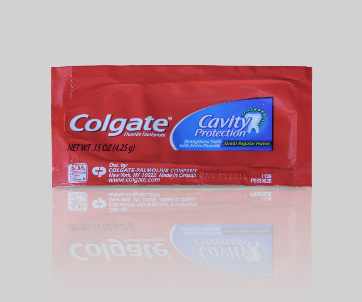 Tooth Paste Packet, "Colgate", 1000/cs