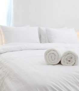 T200 White Sheets & Pillow Case
