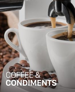 coffee & condiments supplies | agh supply