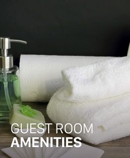 guest room amenities by agh supply