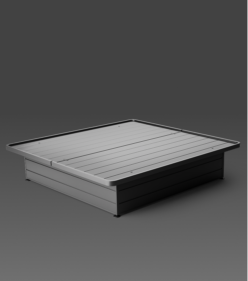 Most metal bed frames may look the same, but what’s inside matters